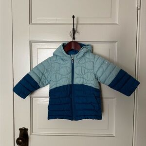 Columbia Kids Two-Tone Blue Puffer Jacket